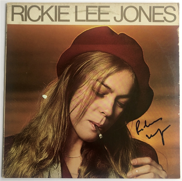 Rickie Lee Jones Signed Self-Titled Album Record (Beckett/BAS Guaranteed)
