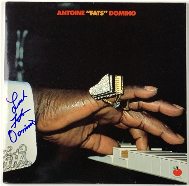 Fats Domino In-Person Signed “Antoine ‘Fats’ Domino” Album Record (John Brennan Collection) (Beckett/BAS Guaranteed)