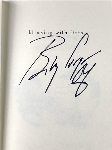 Smashing Pumpkins: Billy Corgan In-Person Signed “Blinking With Fists” First Edition Book (John Brennan Collection) (Beckett/BAS Guaranteed)