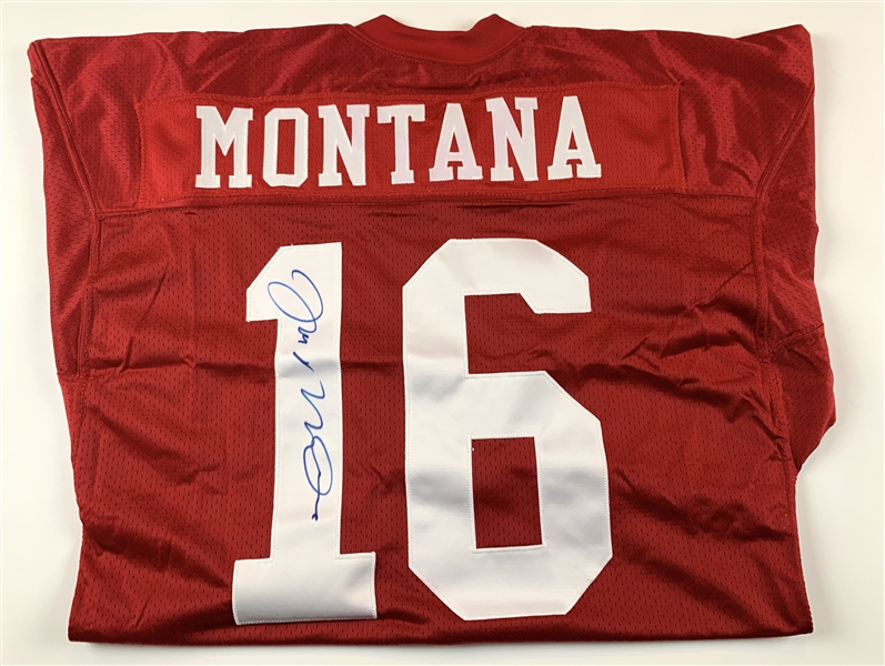Joe Montana Signed San Fransisco 49ers Jersey (Beckett/BAS Guaranteed) 