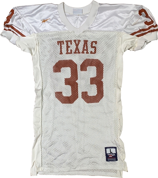 Priest Holmes Game Worn & Signed Texas Longhorns Jersey