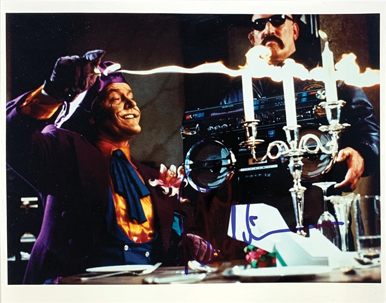 Jack Nicholson Signed 8" x 10" Color Photo as The Joker from "Batman" (JSA LOA)