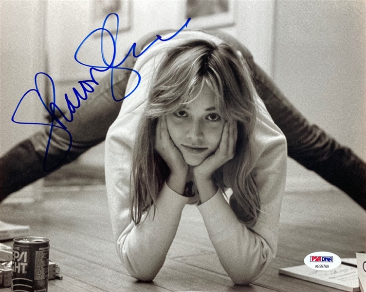 Sharon Stone Signed 10" x 8" B&W Photograph (PSA/DNA)