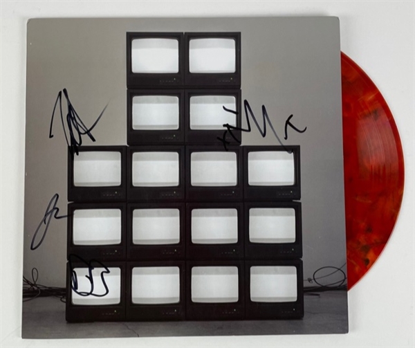 RISE AGAINST Group Signed "Nowhere Generation" Album Cover, Album is Included (Beckett/BAS Guaranteed)