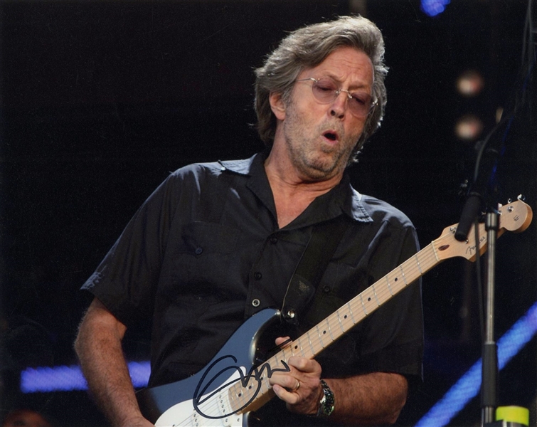 Eric Clapton 10” x 8” Signed Photo (ACOA Authentication) 