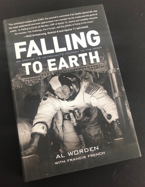 "Falling to Earth" Hardcover book signed by Al Worden and Francis French (Beckett/BAS Guaranteed)