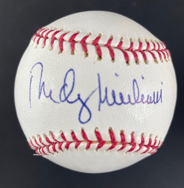 Rudy Giuliani Signed OML Baseball (Beckett/BAS)