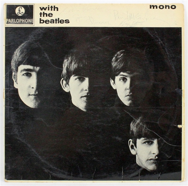 The Beatles Group Signed "With The Beatles" Record Album with All 4 Sigs (Beckett/BAS LOA)