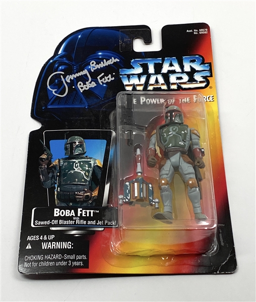 Star Wars: Jeremy Bulloch “Boba Fett” Signed 4.5” Figurine Toy (Beckett/BAS Guaranteed) 