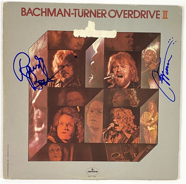 Bachman Turner Overdrive In-Person Signed “II” Album Record LP (John Brennan Collection) (Beckett/BAS Authentication)
