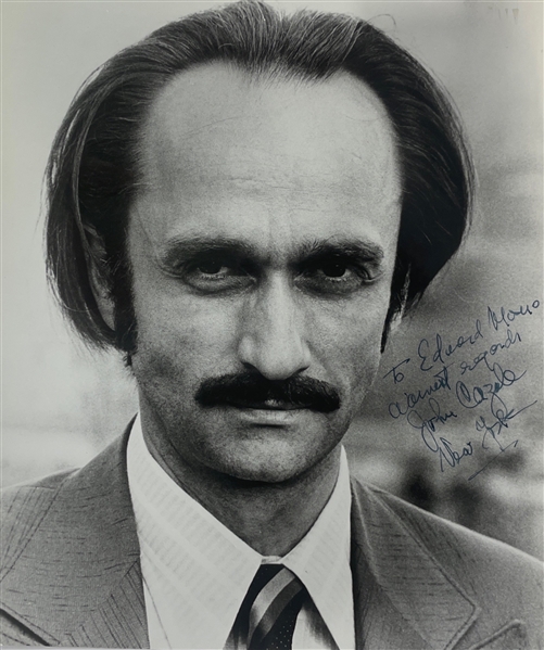 John Cazale RARE Signed 7.5" x 9" Promo Photo from "Deer Hunter" - His Final Film Released AFTER He Died! (JSA LOA)
