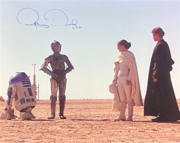 Star Wars: Anthony Daniels Signed & "C-3PO" Inscribed 8" x 10" Photo (Beckett/BAS Guaranteed)