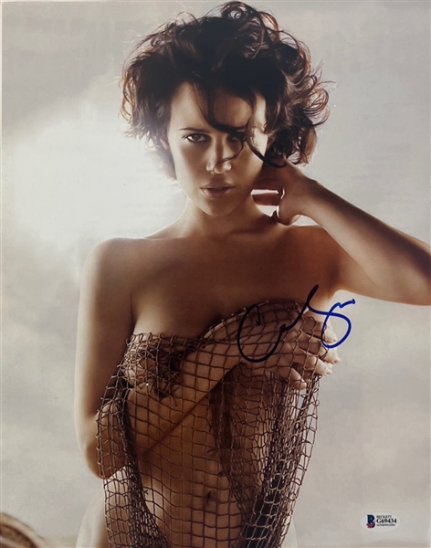 Carla Gugino Signed 11" x 14" Color Photo (Beckett/BAS)
