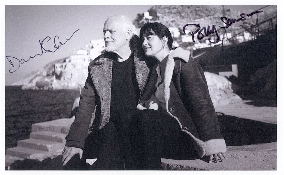Pink Floyd: David Gilmour & Wife Polly Samson Signed 9” x 5.5” Photo (Beckett/BAS Guaranteed)