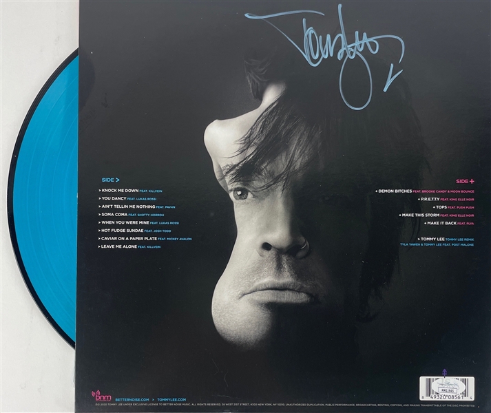 Tommy Lee Signed "Andro" LP Cover w/ Vinyl (JSA COA)***RETURNED***