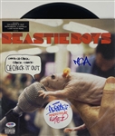 Beastie Boys : Group Signed "Ch-Check It Out" Album Cover w/ Vinyl (3 sigs)(PSA/DNA & BAS)