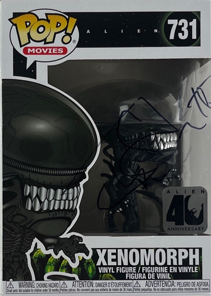Alien: Tom Skerritt Signed Xenomorph Funko Pop #731 (JSA)