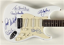 Beach Boys Group Signed Fender Squier Bullet Guitar (5 Sigs) (Third Party Guaranteed)