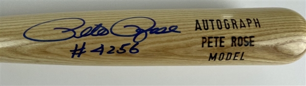 Pete Rose Signed Young Bat Company Baseball Bat (PSA/DNA)