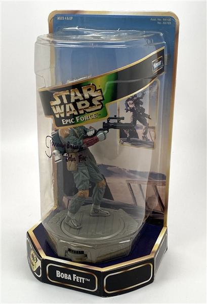 Star Wars: Jeremy Bulloch “Boba Fett”  Signed 6” Figurine Toy (Third Party Guaranteed) 