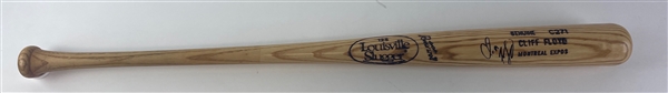 Cliff Floyd Signed Louisville Montreal Expos Edition Baseball Bat (PSA Sticker Only)
