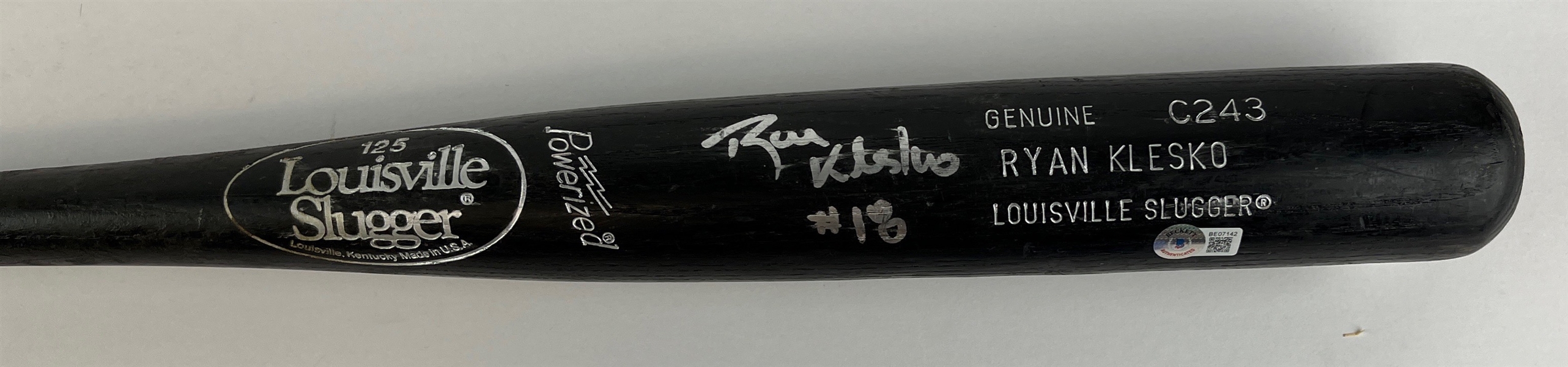 Ryan Klesko Signed Louisville Slugger Bat (Beckett/BAS)