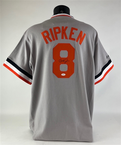 Cal Ripken Jr Signed Baltimore Orioles Jersey (JSA COA)