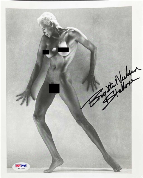 Brigitte Nielsen Stallone Signed 8" x 10" Photo (PSA COA)