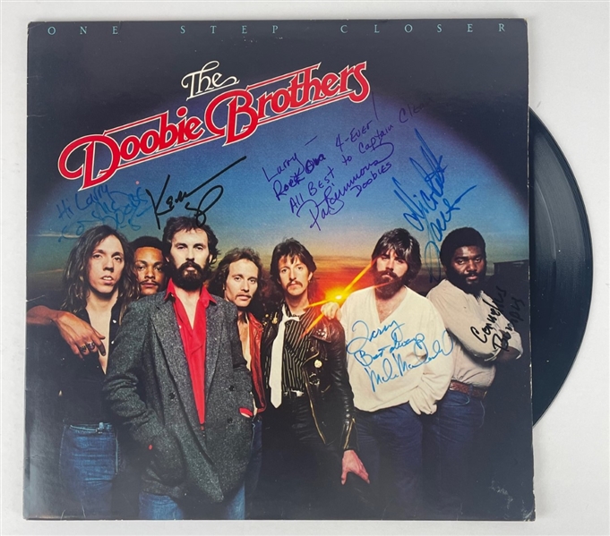 The Doobie Brothers: Group Signed "One Step Closer" Album (6/Signatures) (Epperson/REAL)