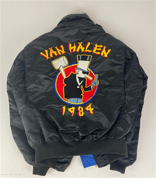 Van Halen 1984 Tour Jacket Addressed to Sensei Benny "The Jet" Urquidez (The Jet LOA)