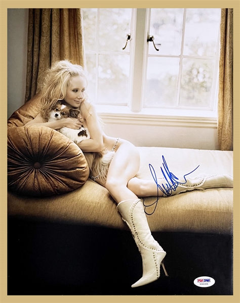 Anne Heche Gorgeous Signed 11x14 Photo! (PSA/DNA)