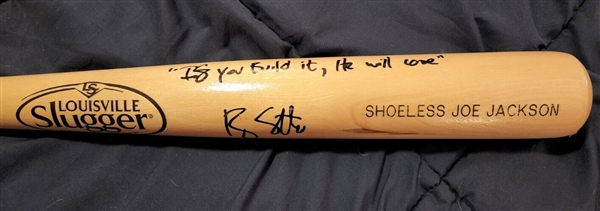 Ray Liotta Signed Inscribed Louisville Slugger Bat! Field Of Dreams! (Beckett/BAS)