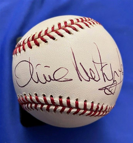 Olivia Newton-John Signed IN-PERSON OML Baseball (JSA)