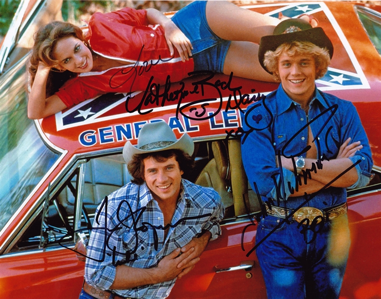 Dukes of Hazzard Signed IN-PERSON Cast 8x10 Photo! (Third Party Guarantee)