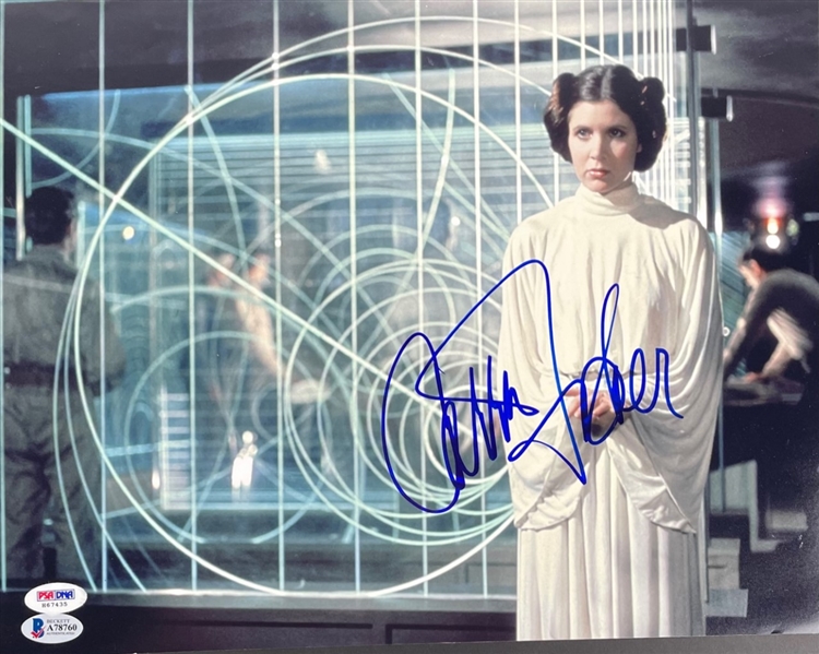 Star Wars: Carrie Fisher Signed Photograph (Beckett/BAS)
