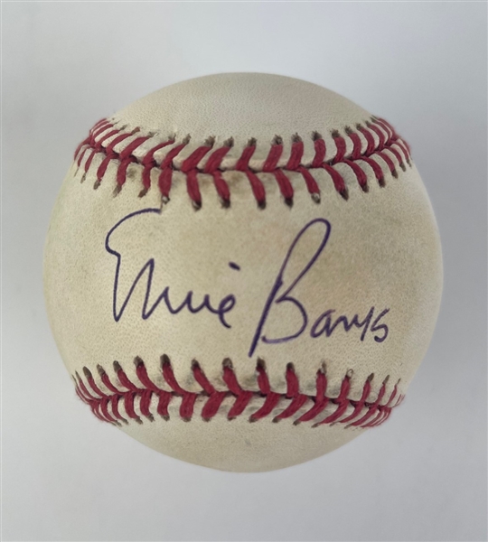 Ernie Banks Signed ONL Baseball (Beckett/BAS)