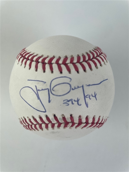 Tony Gwynn Signed & Inscribed Rawlings Baseball (Beckett/BAS)