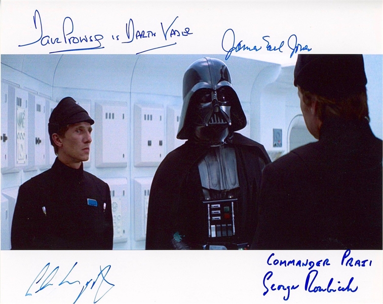 Star Wars: Prowse, Jones & Roubiceck Signed 10” x 8” Photo from “A New Hope” (Third Party Guaranteed)