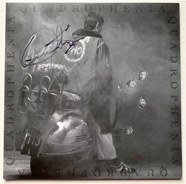 The Who: Roger Daltrey & Pete Townshend In-Person Signed “Quadrophenia” Record Album (JSA LOA) 