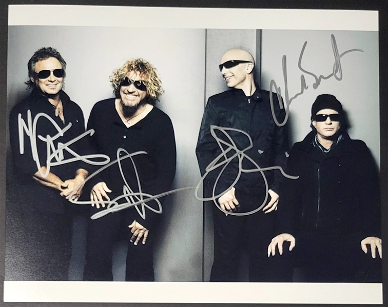 Chickenfoot Group Signed 10” x 8” Photo (4 Sigs) (Third Party Guaranteed) 