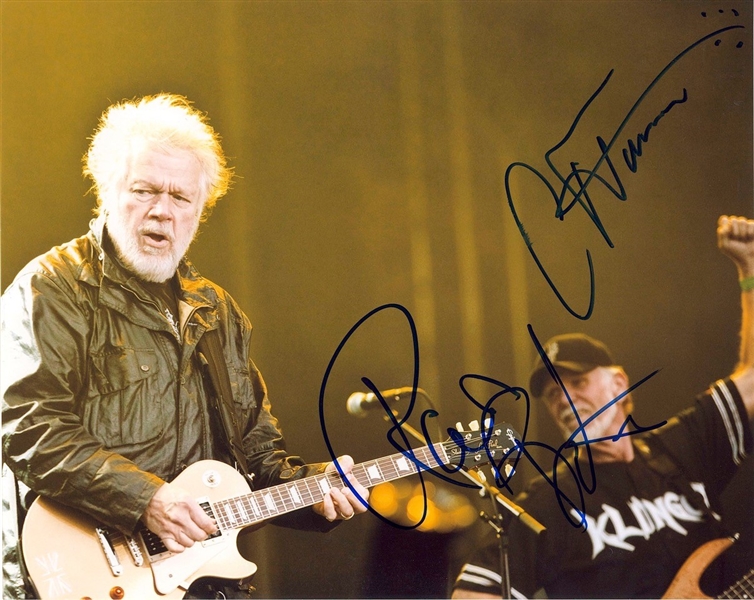 Bachman-Turner Overdrive Dual-Signed 10” x 8” Photo (Third Party Guaranteed) 