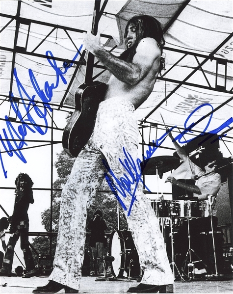 Grand Funk Railroad: Farner, Schacher & Brewer Group Signed 8” x 10” Photo (Third Party Guaranteed) 