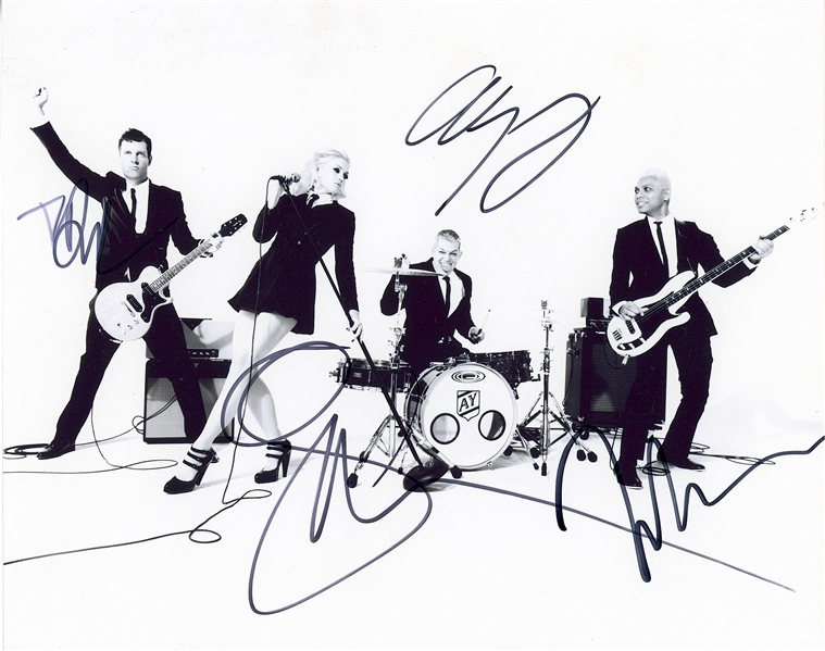 No Doubt Group Signed 10” x 8” Photo (4 Sigs) (Third Party Guaranteed)
