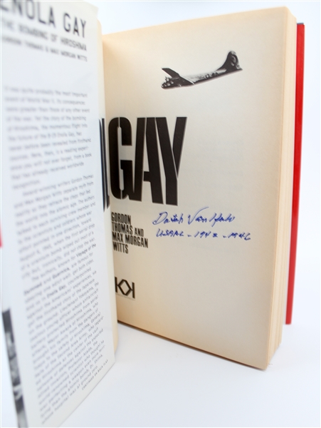 Enola Gay: Dutch Van Kirk Signed Book (Third Party Guaranteed) 