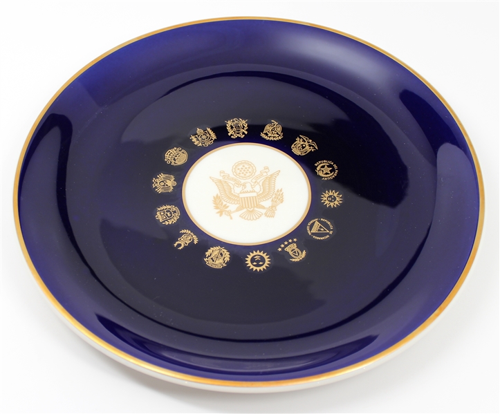 JFK Dinner Plate From President Kennedys Last Official Dinner