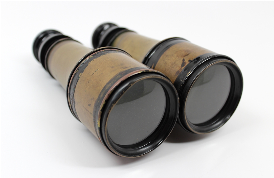 Franklin D. Roosevelt’s Binoculars Used In Yacht Races In NYC Harbor To U. S. Navy (John Reznikoff/University Archives)