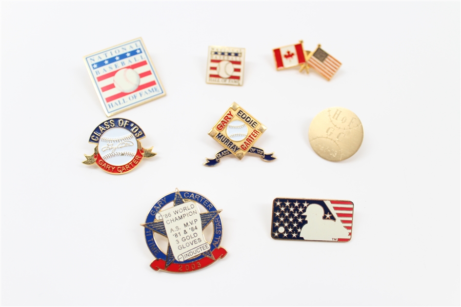Gary Carters Personal Pins From The Gary Carter Collection (University Archives Provenance)