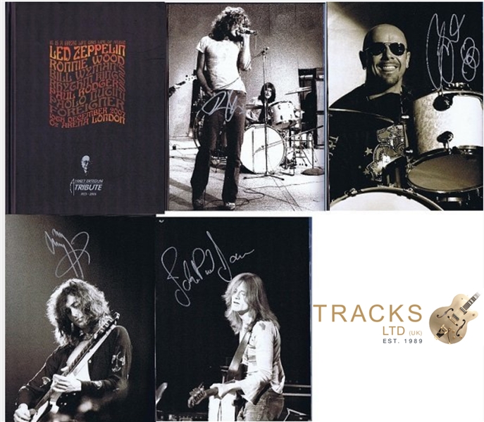 Led Zeppelin Spectacular Fully-Signed “Celebration Day” Deluxe Programme from 2007 Reunion (Tracks UK LOA)