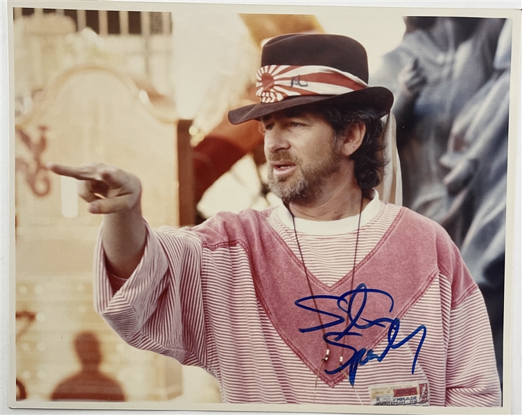 Steven Spielberg Signed 8" x 10" Color Photograph (Beckett/BAS LOA)