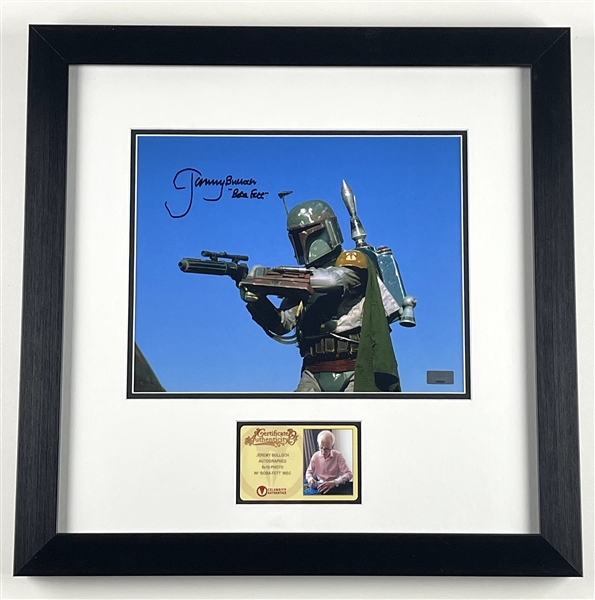 Star Wars: Return of the Jedi Jeremy Bulloch “Boba Fett” signed 8” x 10” Photo (Celebrity Authentics)(Third Party Guaranteed)